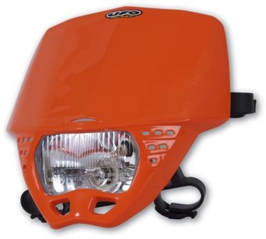 UFO - Careta de far UFO Cruiser (homologada) en taronja