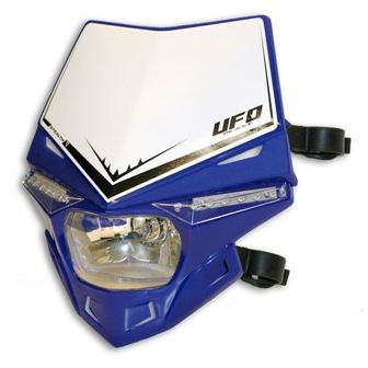 UFO - Careta de far UFO Stealth (homologada) en blau